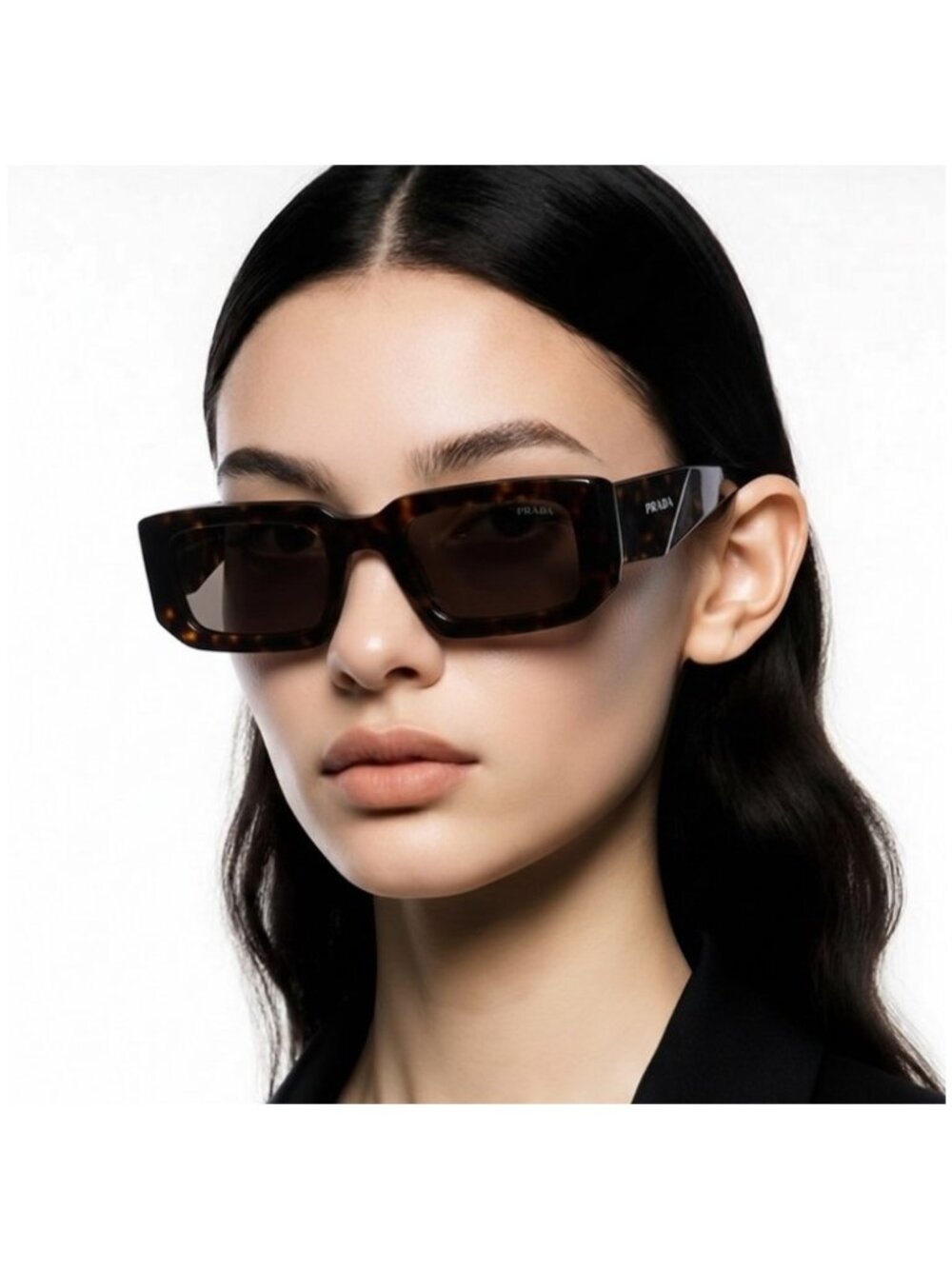 Prada PR06YS Brown Sunglasses Bold Luxury with UV Protection New
